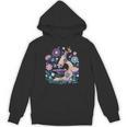 Microscope Flower Butterfly Biology Science Teacher Student Unisex Hoodie, Science Teacher Gifts, trending gift