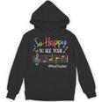 Music Teacher So Happy To See Your Face Back To School Unisex Hoodie, trending gift