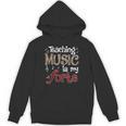 Music Teacher Teaching Music Is My Forte For Music Lovers Unisex Hoodie, trending gift