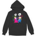 Nerdy Pythagoras Fighting Over C Squared Math Teacher Unisex Hoodie, trending gift