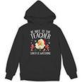 Be Nice To The Teacher Santa Is Watching School Christmas Unisex Hoodie, trending gift
