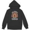 One Thankful Math Teacher Leopard Rainbow Thanksgiving Unisex Hoodie, trending gift One Thankful Math Teacher Leopard Rainbow Thanksgiving Unisex Hoodie, trending gift