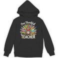 One Thankful Teacher Cute Thanksgiving Turkey School Unisex Hoodie, trending gift