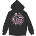 Panthers Paw Print Leopard Maroon Panther Pride Teacher Unisex Hoodie, trending gift