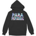 Paraprofessional Groovy Back To School Cute Teachers Women Unisex Hoodie, trending gift