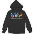 Peace Love Physical Education Tie Dye Sports PE Teacher Unisex Hoodie, Pe Teacher Gifts, trending gift