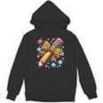 Pencil Leopard Coquette Bow Teacher Life Back To School Unisex Hoodie, trending gift