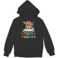 Pirate Teacher Halloween Skull Adult Unisex Hoodie, trending gift