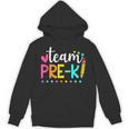 Pre-k Team Pencil Teacher Student Back To School Girls Unisex Hoodie, trending gift Pre-k Team Pencil Teacher Student Back To School Girls Unisex Hoodie, trending gift