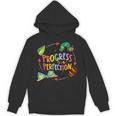 Progress Over Perfection Caterpillar Teacher Back To School Unisex Hoodie, trending gift Progress Over Perfection Caterpillar Teacher Back To School Unisex Hoodie, trending gift