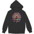 Rainbow I Believe In You Teacher Testing Day Unisex Hoodie, trending gift Rainbow I Believe In You Teacher Testing Day Unisex Hoodie, trending gift