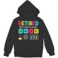 Retired Science Teacher Periodic Table Teacher Life Unisex Hoodie, Science Teacher Gifts, trending gift