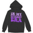 In My Retirement Era Groovy Retired Teacher 2025 Women Unisex Hoodie, Groovy Teacher Gifts, trending gift In My Retirement Era Groovy Retired Teacher 2025 Women Unisex Hoodie, Groovy Teacher Gifts, trending gift