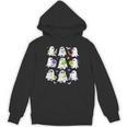 Retro Halloween Science Teacher Ghost Laboratory Teacher Unisex Hoodie, Science Teacher Gifts, trending gift