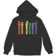 Retro Be Kind ASL Deaf Teacher Sign Language Gay Pride Unisex Hoodie, trending gift