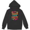 Retro Teach Love Inspire Back To School Teachers Unisex Hoodie, trending gift Retro Teach Love Inspire Back To School Teachers Unisex Hoodie, trending gift
