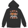 Retro Thankful Music Teacher Pumpkin Fall Thanksgiving Unisex Hoodie, trending gift