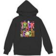 Retro Trick Or Teach Leopard Ghost Halloween Spooky Teacher Unisex Hoodie, trending gift Retro Trick Or Teach Leopard Ghost Halloween Spooky Teacher Unisex Hoodie, trending gift