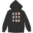 Santa Ghost Reading Books Christmas Library Teacher Unisex Hoodie, trending gift Santa Ghost Reading Books Christmas Library Teacher Unisex Hoodie, trending gift