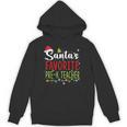 Santa's Favorite Pre-K Teacher Christmas Santa Hat Lights For Men Women Kids Unisex Hoodie, trending gift Santa's Favorite Pre-K Teacher Christmas Santa Hat Lights For Men Women Kids Unisex Hoodie, trending gift