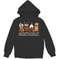 Science Teacher Horror Fall Coffee Halloween Pumpkin Autumn Unisex Hoodie, Science Teacher Gifts, trending gift