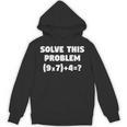 Solve This Problem 9X7467 Elementary Math Teacher Unisex Hoodie, trending gift