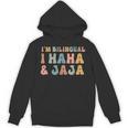 Spanish Teacher Groovy I'm Bilingual I Haha And Jaja Unisex Hoodie, Groovy Teacher Gifts, trending gift Spanish Teacher Groovy I'm Bilingual I Haha And Jaja Unisex Hoodie, Groovy Teacher Gifts, trending gift