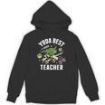 Star Wars Yoda Best Teacher Icons Unisex Hoodie, trending gift