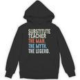 Substitute Teacher Man The Myth The Legend Appreciation Day Unisex Hoodie, trending gift Substitute Teacher Man The Myth The Legend Appreciation Day Unisex Hoodie, trending gift