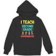 I Teach Second Grade Superheroes Teacher Superhero Unisex Hoodie, trending gift I Teach Second Grade Superheroes Teacher Superhero Unisex Hoodie, trending gift