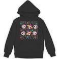 Teach Teacher Dia De Los Muertos Day Of The Dead Sugar Skull Unisex Hoodie, trending gift Teach Teacher Dia De Los Muertos Day Of The Dead Sugar Skull Unisex Hoodie, trending gift