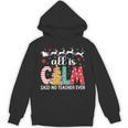 Teacher All Calm Said No Teacher Christmas Pencil Tree Unisex Hoodie, trending gift