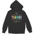 This Teacher Is Glowing Hello Summer End Of School Unisex Hoodie, trending gift