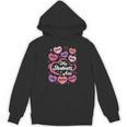 Teacher Positive Affirmations Candy Heart Valentine's Day Unisex Hoodie, trending gift
