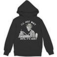 Teacher Skeleton Messy Bun I'Ll Just Wait Until Its Quiet Unisex Hoodie, trending gift Teacher Skeleton Messy Bun I'Ll Just Wait Until Its Quiet Unisex Hoodie, trending gift