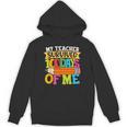 My Teacher Survived 100 Days Of Me 100th Day Of School Kids Unisex Hoodie, trending gift