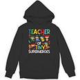 Teacher Of Tiny Superheroes Teach 100th Day Of School Men Women Girls Kids Unisex Hoodie, trending gift