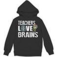 Teachers Love Brains Zombie Halloween Hilarious Unisex Hoodie, trending gift Teachers Love Brains Zombie Halloween Hilarious Unisex Hoodie, trending gift