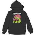 Teachers Love Brains Zombie Teacher Halloween Zombies Unisex Hoodie, trending gift Teachers Love Brains Zombie Teacher Halloween Zombies Unisex Hoodie, trending gift