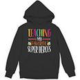 Teaching My Favorite Superheros Men Women SPED Teacher Unisex Hoodie, trending gift
