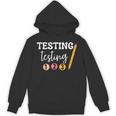 Testing Testing 123 Cute Math Teacher Student Test Day Men Women Girls Kids Unisex Hoodie, trending gift