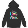 Tie Dye Happy 100th Day Of School Teacher Student 100 Days Unisex Hoodie, trending gift