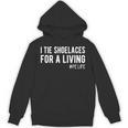 I Tie Shoelaces For a Living Elementary PE Teacher Unisex Hoodie, Pe Teacher Gifts, trending gift I Tie Shoelaces For a Living Elementary PE Teacher Unisex Hoodie, Pe Teacher Gifts, trending gift