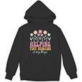 Tiny People Help Do Big Things Nursery Teacher Unisex Hoodie, trending gift
