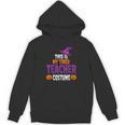 Tired Teacher Costume For Halloween Teachers Unisex Hoodie, trending gift
