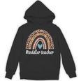 Toddler Teacher Rainbow Leopard Infant Teacher Men Women Unisex Hoodie, trending gift