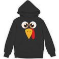 Turkey Face Halloween Costume Thanksgiving Teacher Nurse Unisex Hoodie, trending gift