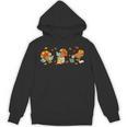 Turkey Reading Books Fall Thanksgiving Teacher Book Lovers Unisex Hoodie, trending gift