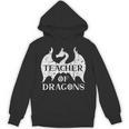 Vintage Teacher Of Dragons Quotes Teacher Student Unisex Hoodie, trending gift