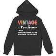 Vintage Teacher Knows More Than She Says Outfit Definition Unisex Hoodie, trending gift Vintage Teacher Knows More Than She Says Outfit Definition Unisex Hoodie, trending gift